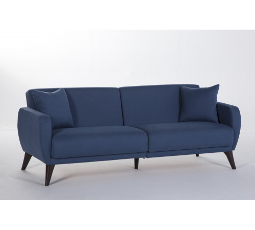 Трехместный Диван-кровать Flexy Флекси (синий)