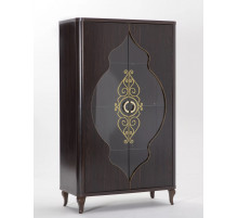 Шкаф витрина 2-х дверная Легенда LEGN-13 венге