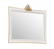 Зеркало  в гостиную Стелла (белый золото)