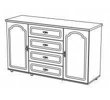 Комод для гостиной Романтика ВК-09-07