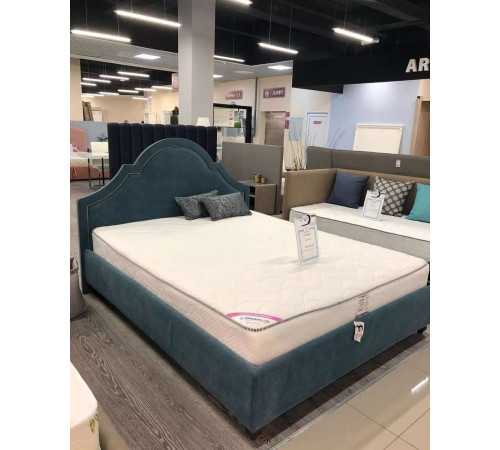 Двуспальная кровать Сандрин MUR-IK-SANDR с мягкой спинкой